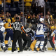 Illustration for article titled The Jets And Predators Are Brawling